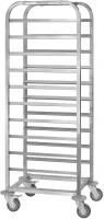 Тележка-шпилька ТШПп - 460*620*1500 &quotProfi Inox&quot, 12 уровней противней 400*600