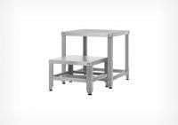 Подставка для оборудования Mecon ПДОн - 500*500*500 &quotNorma Inox&quot