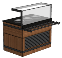 Мармит для первых блюд (3 супницы 10л) RSN52HS-ЖН ЛР Filin 1150х1077(777)х1245(855)мм