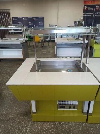 Прилавок холодильный пристенный RC41SP ШС Capital 805x910x1380(830) h=100мм