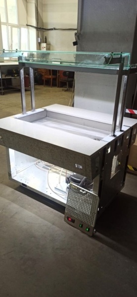 Прилавок холодильный островной RC42S ШС Capital 1105x1050x1465(830) h=100мм