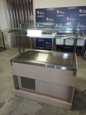 Прилавок холодильный островной RC42A ШС Capital 1105x700x1465(860) h=100мм