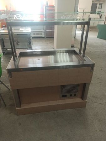 Прилавок холодильный островной RC42A ШС Capital 1105x700x1465(860) h=100мм